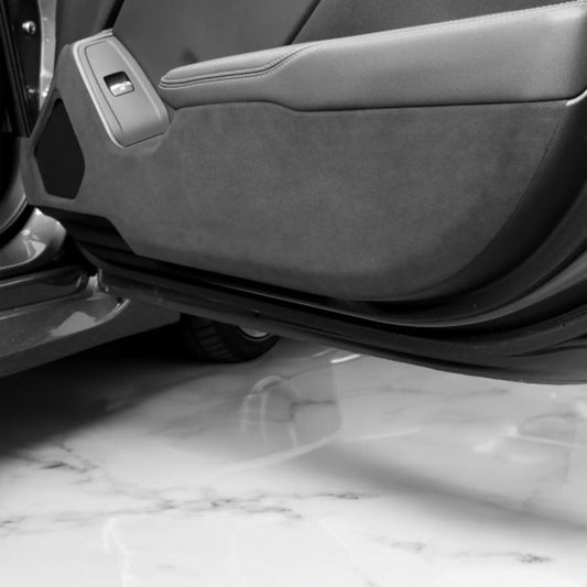 Premium Door Kick Pads for Subaru BRZ / Toyota GR86 (2021+) – Suede, Leather, or Carbon Fiber