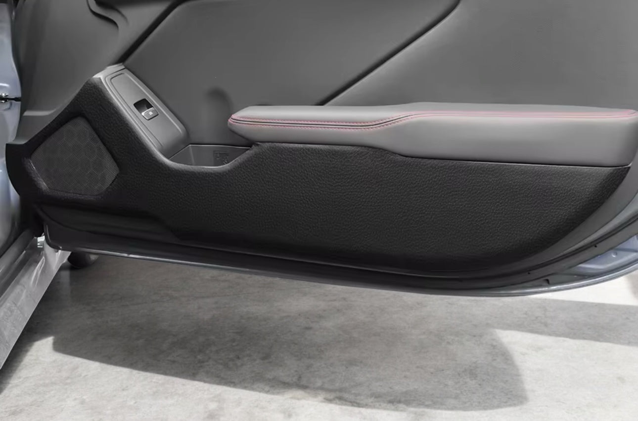 Premium Door Kick Pads for Subaru BRZ / Toyota GR86 (2021+) – Suede, Leather, or Carbon Fiber